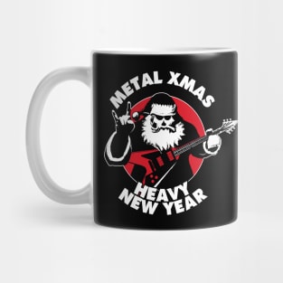 Metal Christmas & Heavy New Year | Heavy Metal Santa Claus Mug